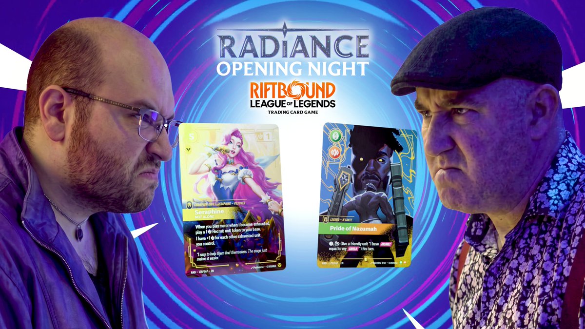 It’s opening night for Riftbound’s newest set, and the devs are ready to show off. Who’s stealing the spotlight in their first game? #RBRadiance