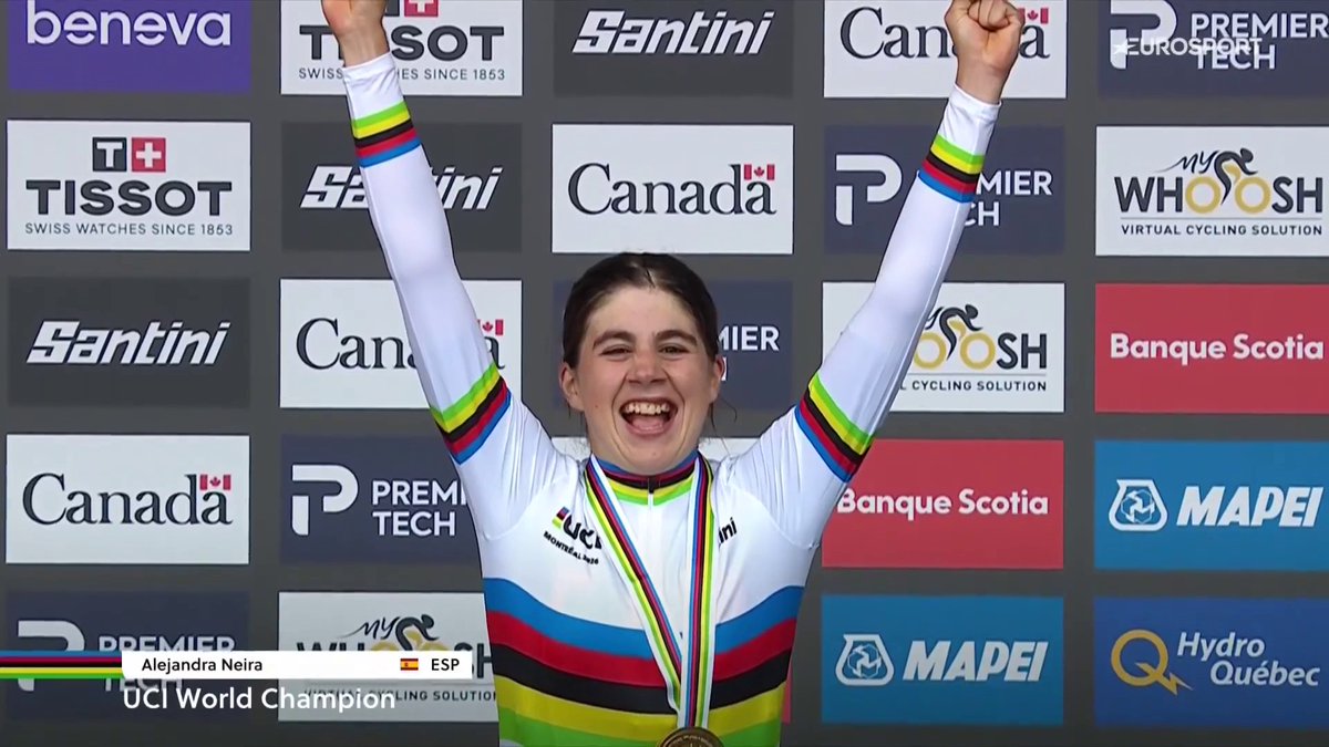 ๐ช๐ธ Espaรฑa echa raรญces de oro en Montreal ๐
Alejandra Neira eleva el festival de medallas #Montrรฉal2026 #LaCasaDelCiclismo