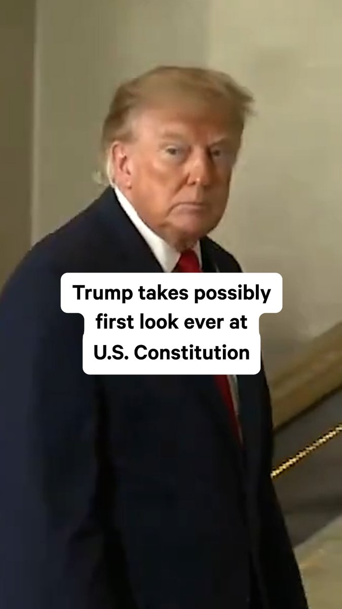 Hopefully, he finally reads it.