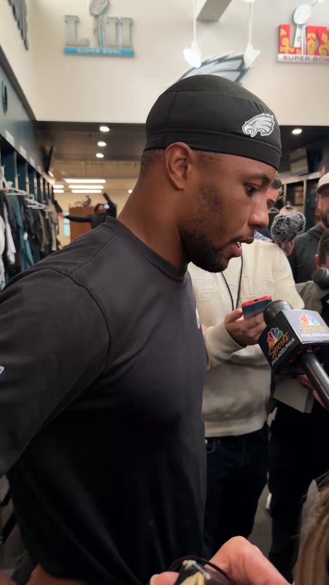 Saquon Barkley said he’s confident the #Eagles will get the run game going as the season progresses. “When this thing gets rolling, it’s going to be scary.”