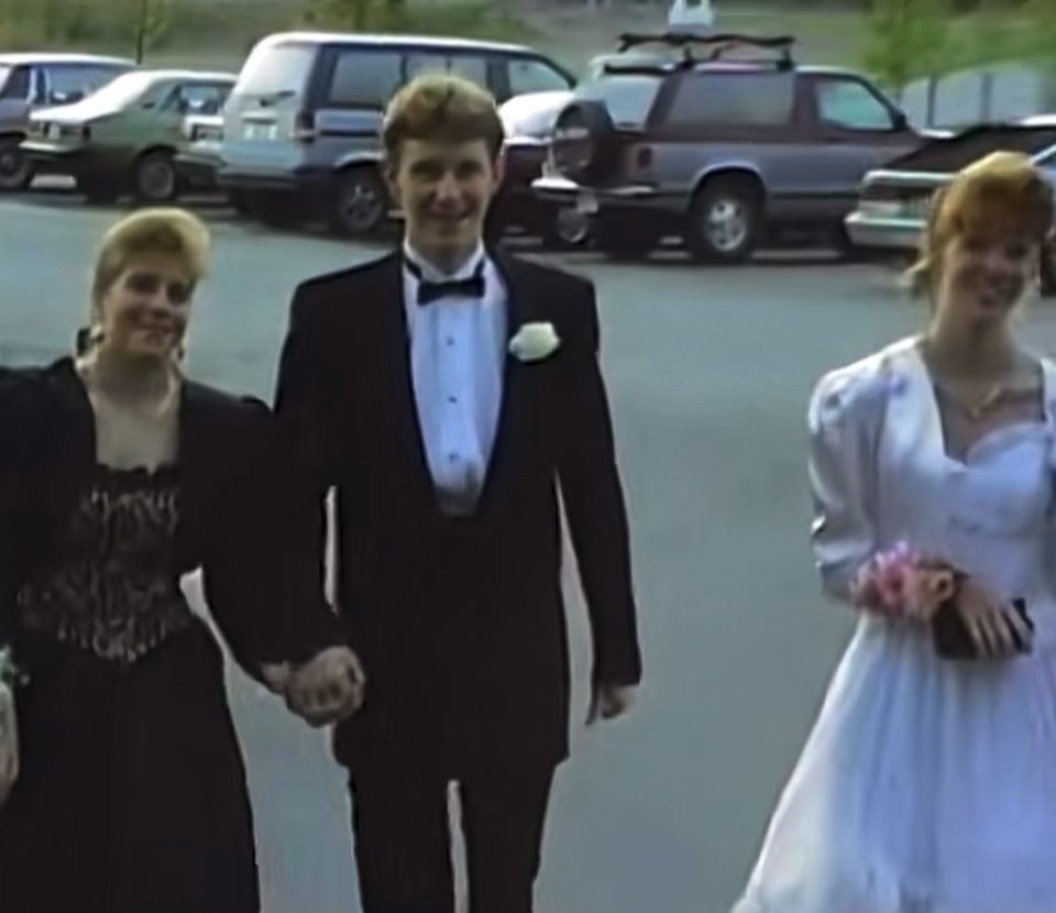 High School Prom in 1990