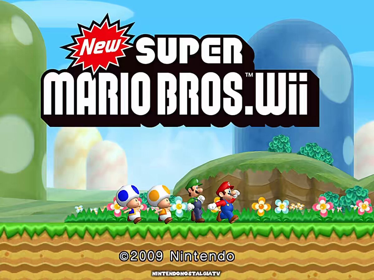 New Super Mario Bros Wii - Nintendo Wii.