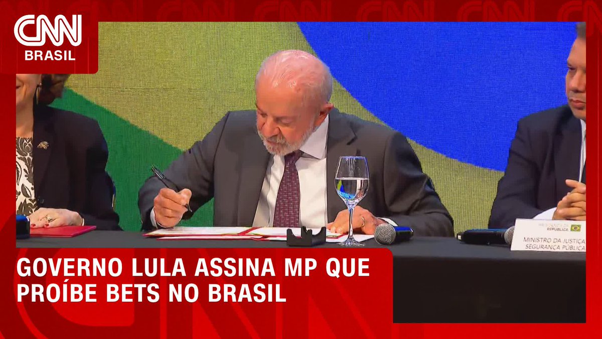 Governo Lula assina MP que proíbe bets no Brasil; assista #HoraH