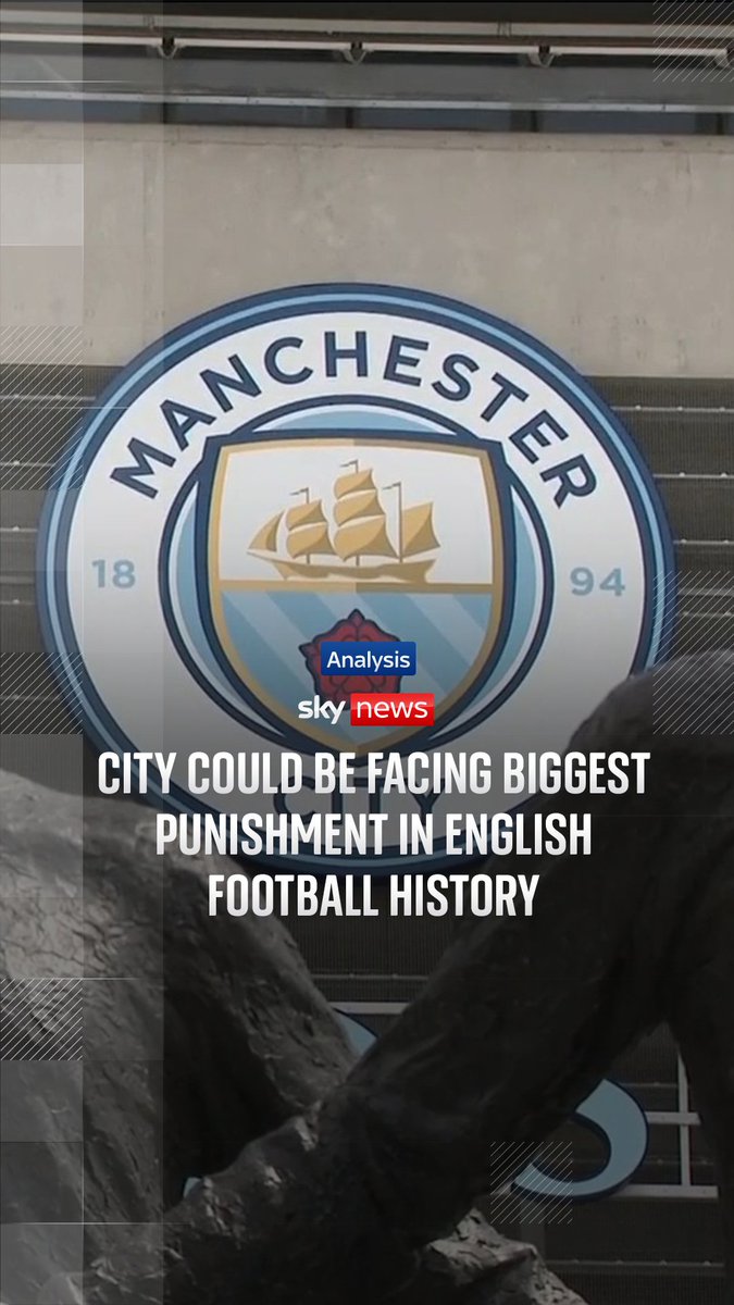Manchester City could be facing the biggest punishment in English football history. The club have issued a statement after reports emerged that they've been found guilty on 114 of their 115 charges relating to breaches of financial regulations. Rob Harris looks at the latest