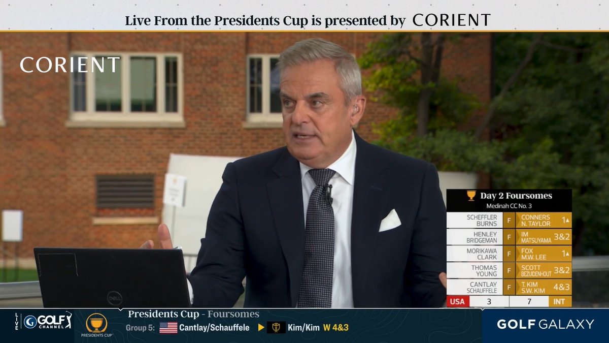 “I don’t want to criticize the Americans, but I don’t know, have they put enough prep into this?” Paul McGinley breaks down the strategy behind match play and questions whether the Americans have done enough to prepare ⬇️ Golf Channel | Corient
