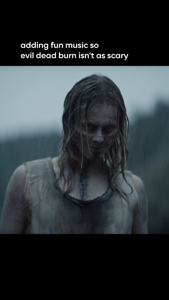 Because it is that scary. #EvilDeadBurn begins streaming October 2 on HBO Max.