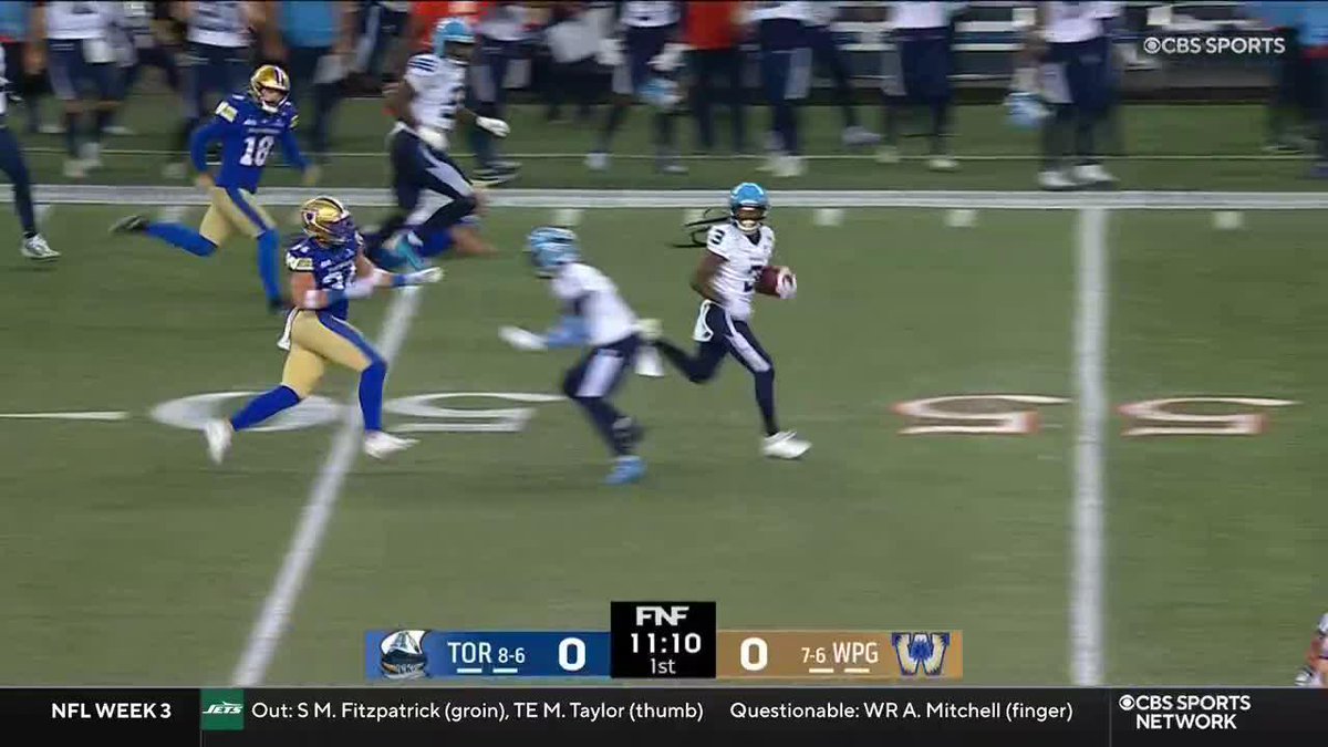 128-yard touchdown UNTOUCHED 🤯 (no, that is not a typo)