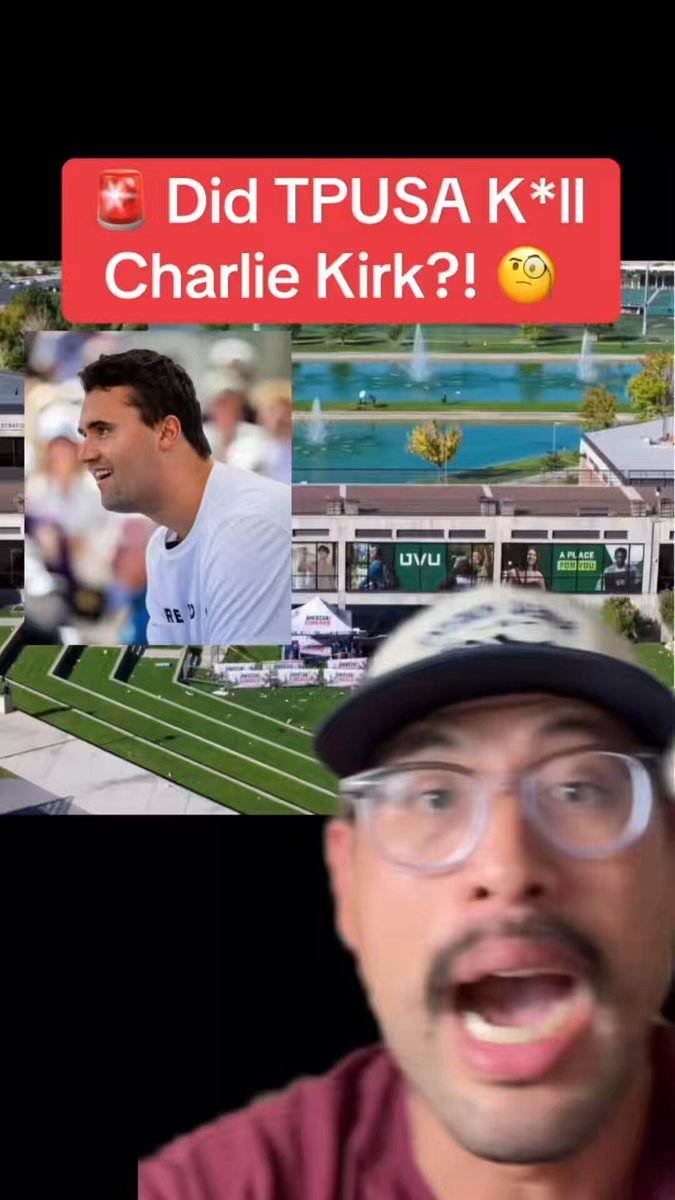 Why was it so imperative that Charlie Kirk be in this courtyard on September 10? Who made the call?! I’m told it definitely wasn’t Bibi. 🤗