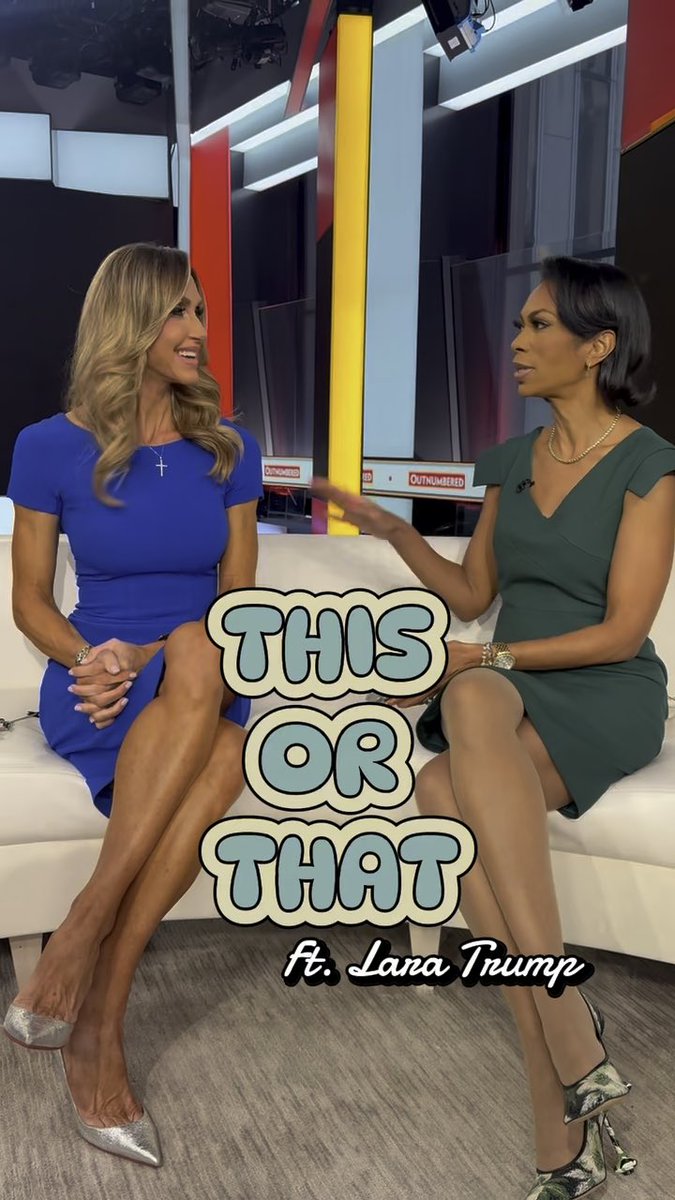 This was a fun one ✨🍁 a very special fall edition of This or That with Lara Trump. Let us know in the comments what you would pick. Stay tuned for who plays next.