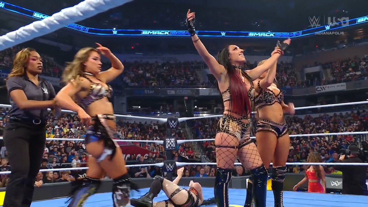 Nikki Bella from out of nowhere and Fatal Influence snags the WIN!! 🤯 Jacy Jayne | Fallon Henley | Lainey Reid