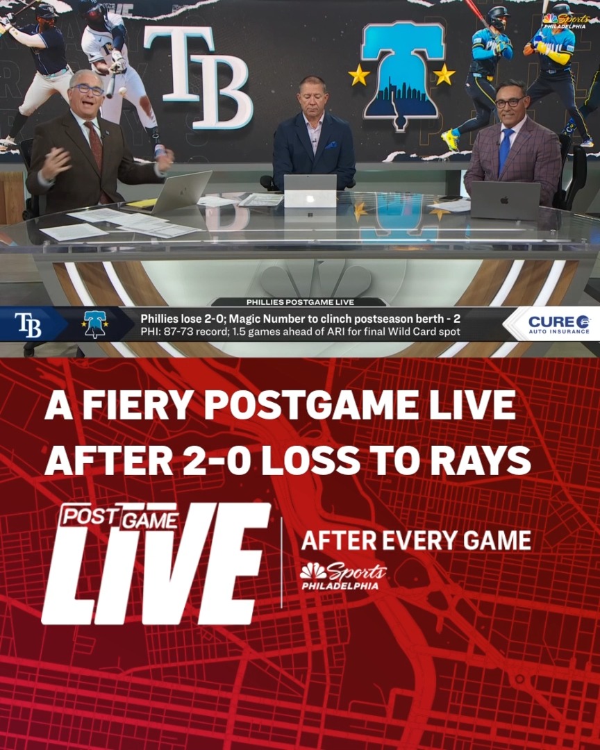 Frustration takes center stage on Postgame Live after another quiet night for the Phillies’ offense.
