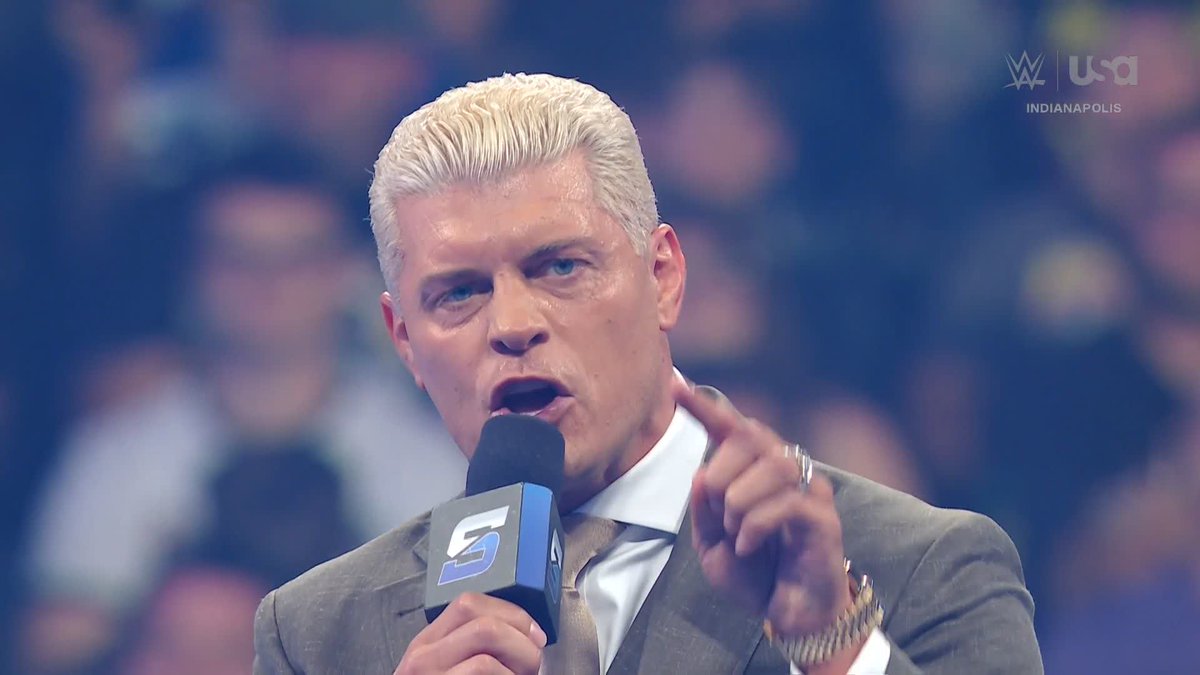 "I am going to kick your head off your shoulders" 👏 Cody Rhodes with a DEFIANT statement to Randy Orton!