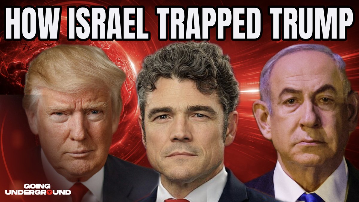 🚨 NEW EPISODE OF GOING UNDERGROUND ⚡️ Joe Kent: How Netanyahu & The Israel Lobby TRAPPED Trump in the War on Iran Quagmire Why did Donald Trump not listen to his own intelligence community's warnings that the war on Iran would result in disaster? How did the Israel lobby and neocons create an echo chamber around Trump to push him into the war on Iran? What should Trump do now to escape the quagmire? All this and more on this episode of Going Underground with Joe Kent, former Director of the US National Counterterrorism Center.