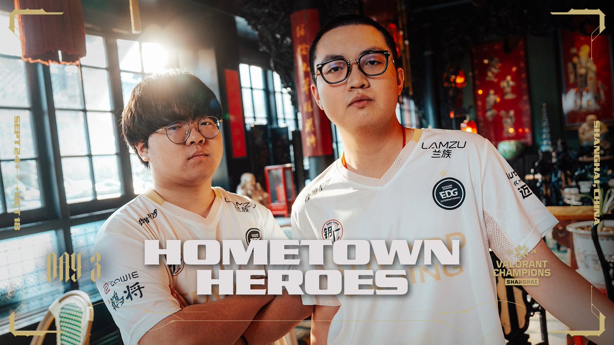 LOUD takes on one of the hometown heroes, EDward Gaming, while Global Esports and Team Vitality battle for the first time since 2023. Watch LOUD 🇧🇷, Edward Gaming, Global Esports and Team Vitality VALORANT face off on day 3 of #VALORANTChampions Shanghai at