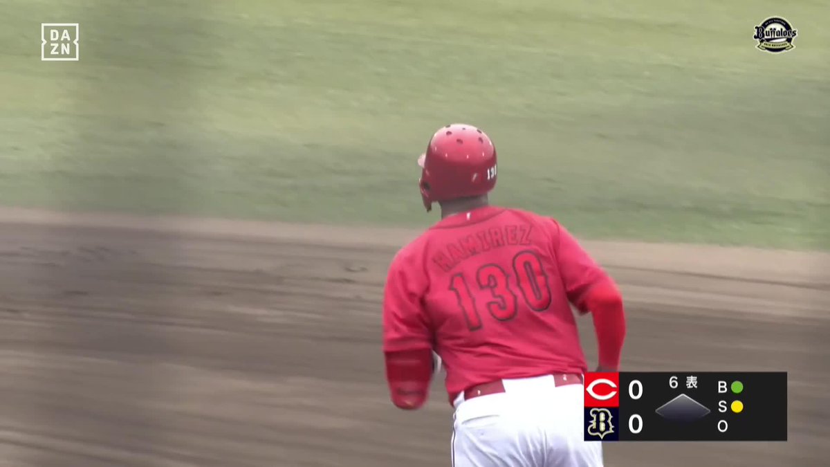 2戦連発🤘 ラミレス 先制アーチ🌈 第7号ソロホームラン！ ⚾オリックス×広島（ファーム） #イージースポーツ #carp