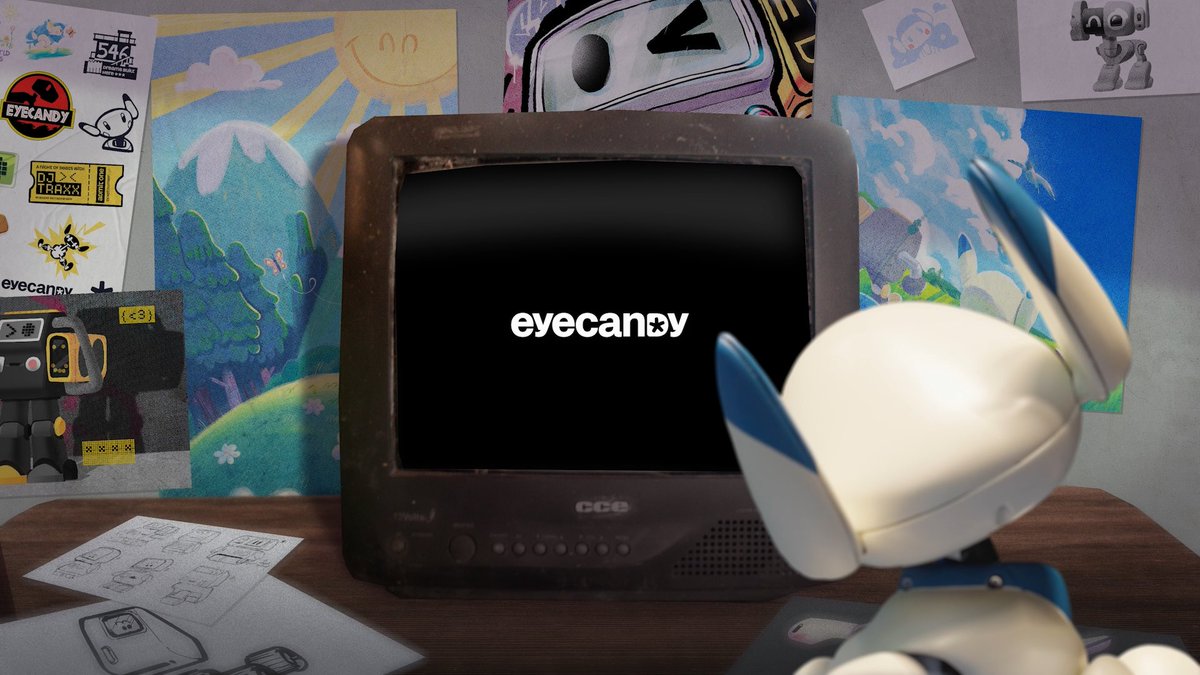 today we’re launching eyecandy robotics! we’re bringing animated characters to life through robotics and ai.