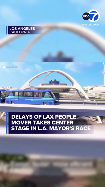 The long-delayed LAX People Mover has been pushed back yet again. Originally slated to open in 2023, the project aimed at easing airport traffic is now an issue that’s taken center stage of a heated Los Angeles mayoral race.