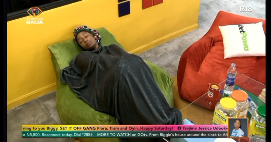 I’ve never seen Sheba this low-energy before 🥺 Sending you so much love and good thoughts Sheba. You’ll be fine my Queen 🫂🤍 🎥: Big Brother Naija #BBNaija