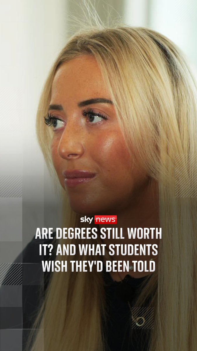 A degree was once seen as a passport to a better future, but one in six students now view it as a "visa" that gets them to the application process but no further. Sky's education reporter Anjum Peerbacos speaks to recent graduates looking for suitable work and the challenges facing them.