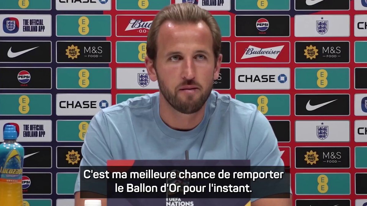 🎙️ Harry Kane : "C'est ma meilleure chance de remporter le Ballon d'Or" #beINSPORTS
