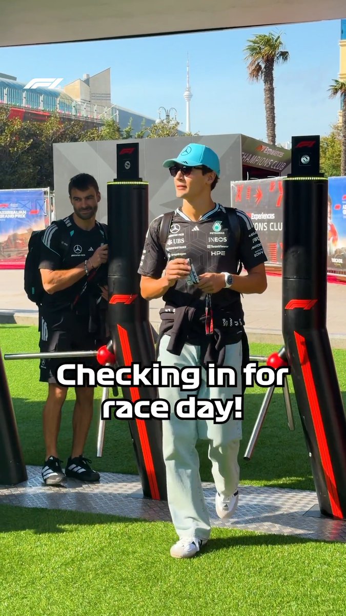 Who's ready for a Saturday race? 🤩🏁 #F1 #AzerbaijanGP