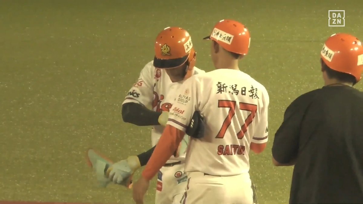 大歓声が上がる 鮮やかに逆方向 陽岱鋼 ライト前ヒット ⚾️オイシックス×ロッテ（ファーム） #オイシックス新潟アルビレックスBC #だったらDAZN #イージースポーツ