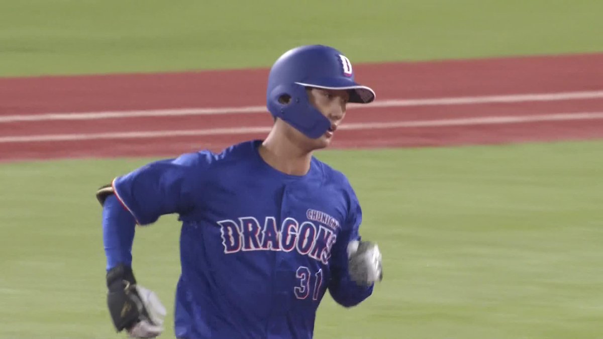 19歳の強竜 昇格即結果を出した 森駿太 プロ初ホームラン㊗️ ⚾️ヤクルト×中日 #dragons #だったらDAZN