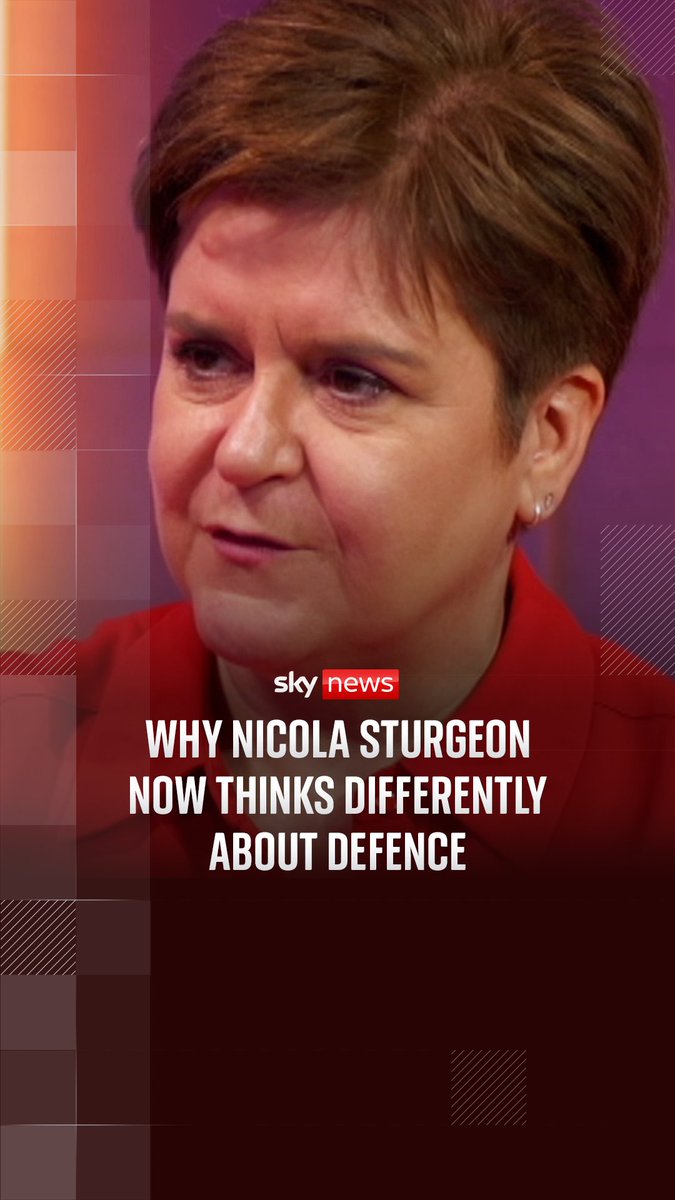 Why Nicola Sturgeon now thinks differently about defence Sky has launched its new four-part series The Wargame - looking at what could happen if Russia was to launch an attack on UK soil. To watch the full interview download and subscribe to the Sky News Defence Insider app. Paid subscription required for full access. UK only. 18+. T&Cs apply.