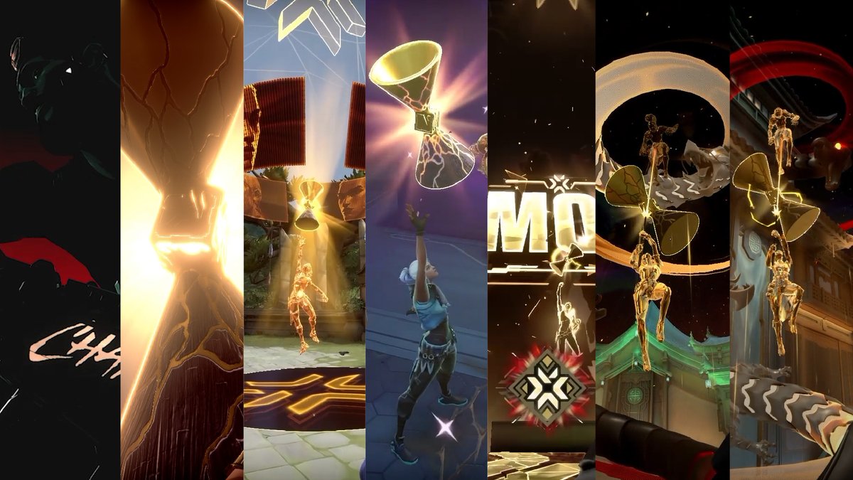 All Champions Bundles' Finishers // #VALORANT