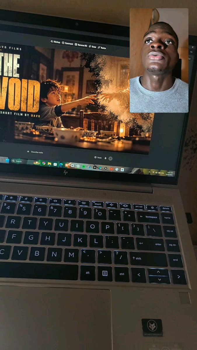 I entered an AI filmmaking competition and this is a quick preview of how I made my entry 》THE VOID. Google flow see your mate oo 😭