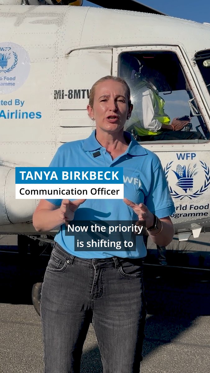 One month after deadly floods in #Nepal, WFP continues to provide a lifeline for families facing displacement, lost livelihoods and damaged farmland. By road, helicopter and cargo drone, we're delivering food assistance to the hardest-to-reach communities. 🔗