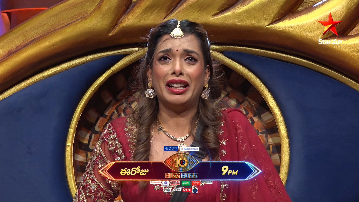 King Is Here To Set Things Straight! 👑🔥 Srishti & Sudheer face the BIGG questions! 👁️🐦🔥 Watch #BiggBossSeason10Telugu Mon - Fri 9:30 PM, Sat & Sun 9 PM on #StarMaa & Stream 24/7 on #JioHotstar #StarMaaPromo