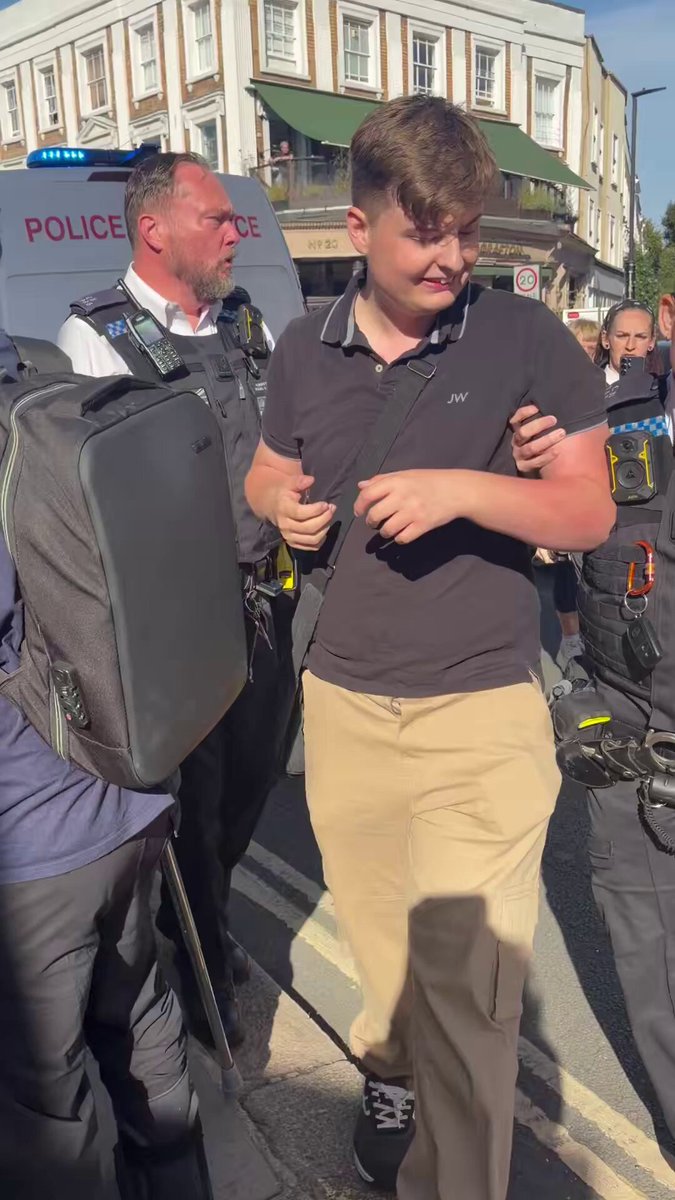 Young Bob has been arrested for allegedly punching activists in Camden.