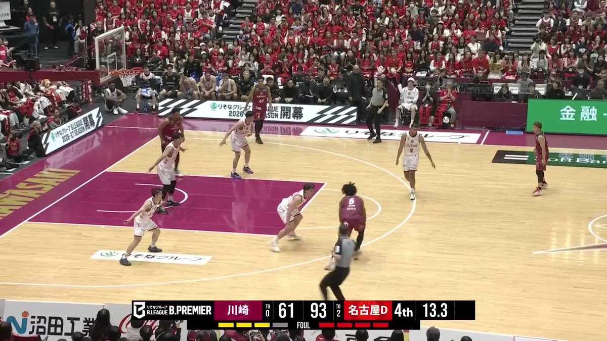 試合終了 63 川崎ブレイブサンダース 93 名古屋ダイヤモンドドルフィンズ ボックススコア
