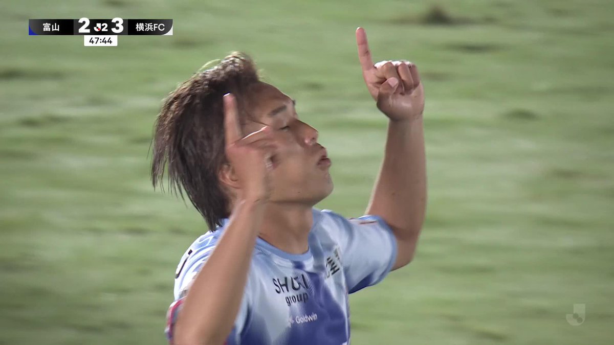 🎦 ゴール動画 🏆 明治安田J2リーグ 🆚 富山vs横浜FC 🔢 2-3 ⌚️ 48分 ⚽️ 古川 真人(富山) #Jリーグ
