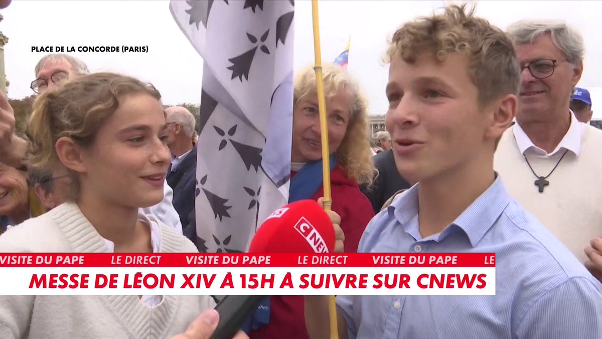 «La Bretagne est un pays très fervent dans la foi» : de nombreux Bretons ont fait le voyage jusqu'à Paris pour venir assister à la messe du pape Léon XIV sur la place de la Concorde. Toute l'info est à retrouver sur