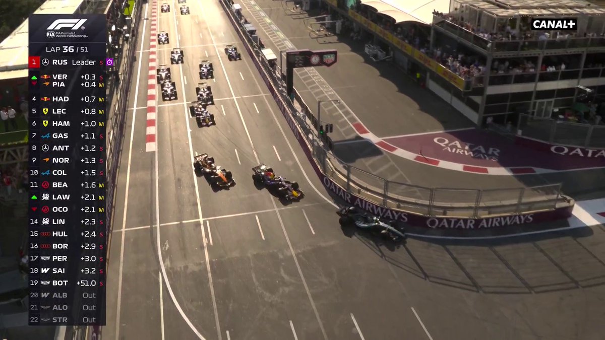 🚨 CATASTROPHE A LA RELANCE ! COLAPINTO PERD LE CONTRÔLE ET EMPORTE GASLY… NORRIS EST AUSSI OUT ! 🫨💥 #AzerbaijanGP #F1
