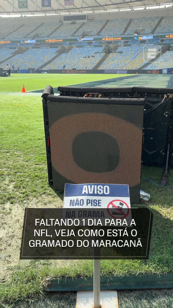 Alvo de polêmicas nos últimos dias, o gramado do Maracanã passou por uma reforma feita pela NFL antes de Baltimore Ravens x Dallas Cowboys, que acontece neste domingo (27) no Rio de Janeiro, e a ESPN teve acesso ao Maraca e mostra para você como estão as condições do local! #NFLnaESPN #Maracana