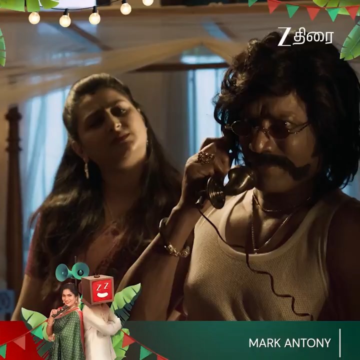 📽️Mark Antony இப்போது உங்கள் Zee திரையில்✨... #ZeeThirai #இரத்தத்தில்கலந்ததுசினிமா