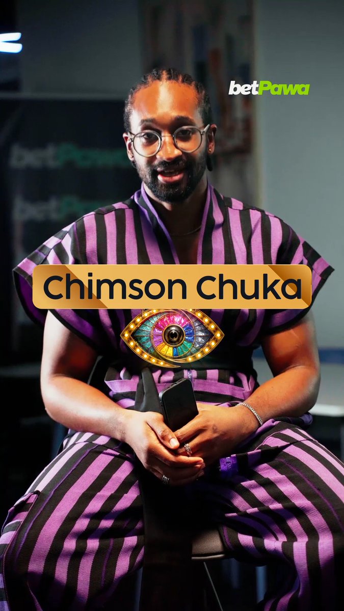 👋🏾 Chimson has left the BBNaija house but not without a few words to share 🎤 #BBNaija #betPawa