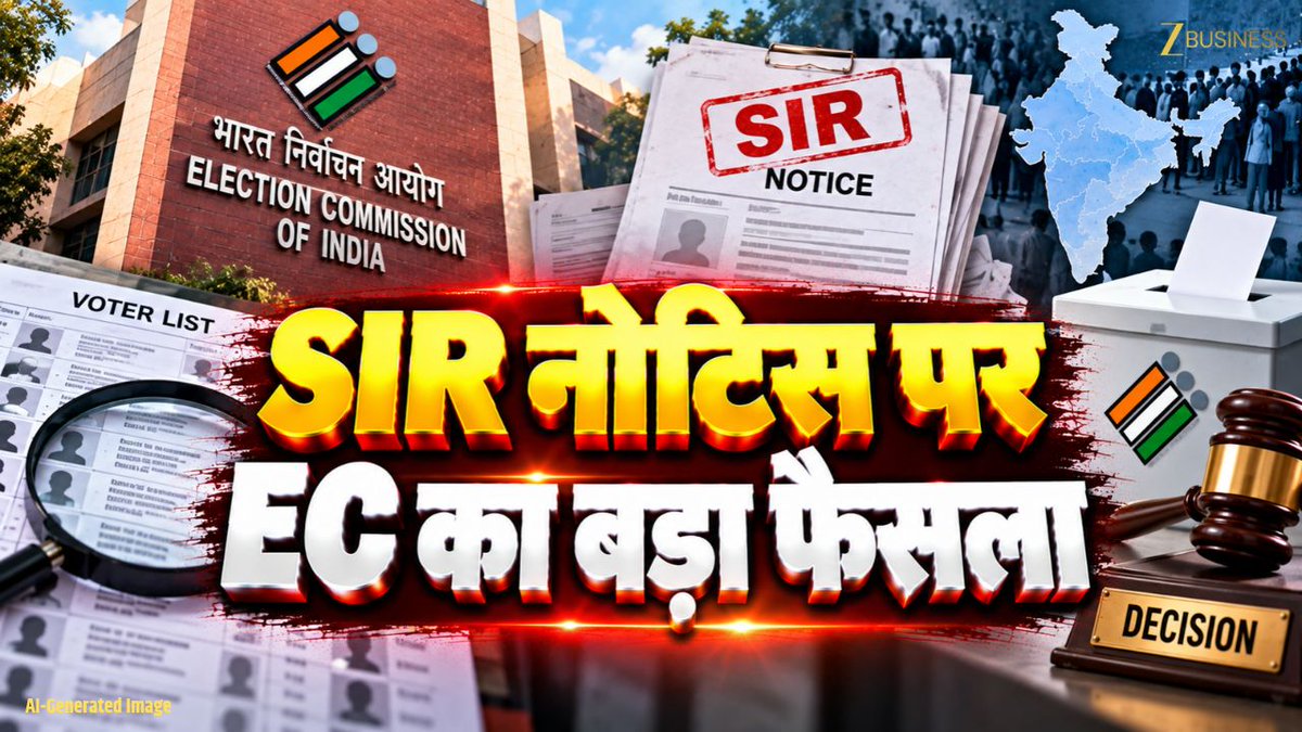 SIR नोटिस पर EC का बड़ा फैसला घर आएंगे BLO, नहीं बुलाएंगे ऑफिस गोवा के 97 वोटर्स पर EC का जवाब 97 वोटर्स पर EC ने साफ किया रुख #SIR #SIR2026 #ElectionCommission #ECI #BLO #BLOHomeVisit @anitapandeyy