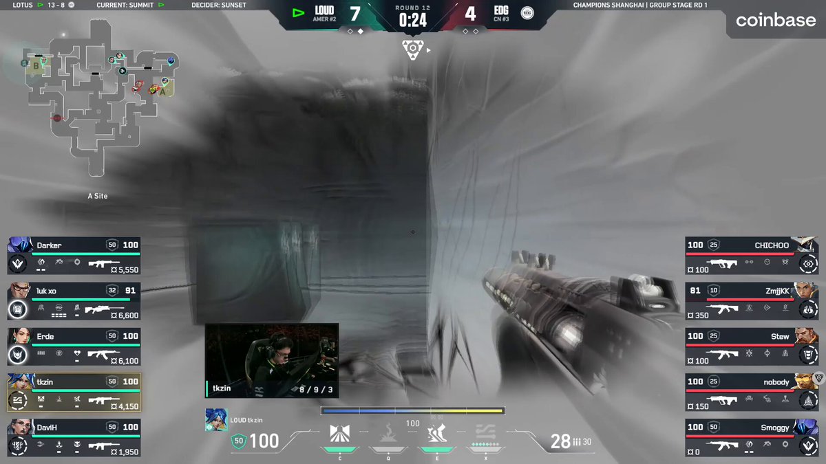 TWO WASN'T ENOUGH! LOUD tkzin GETS HIS THIRD ACE! #VALORANTChampions