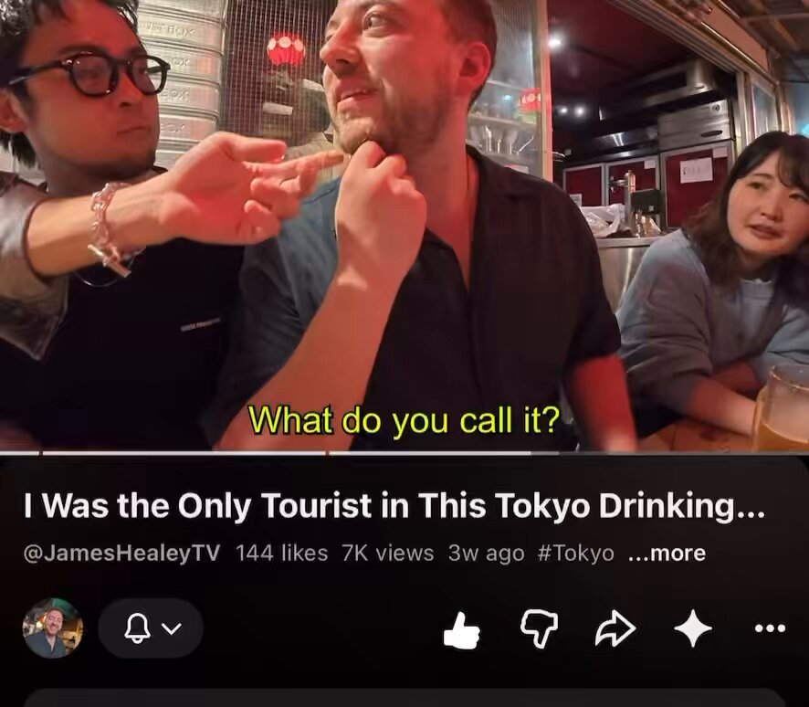 When you try to teach English to drunk Japanese people