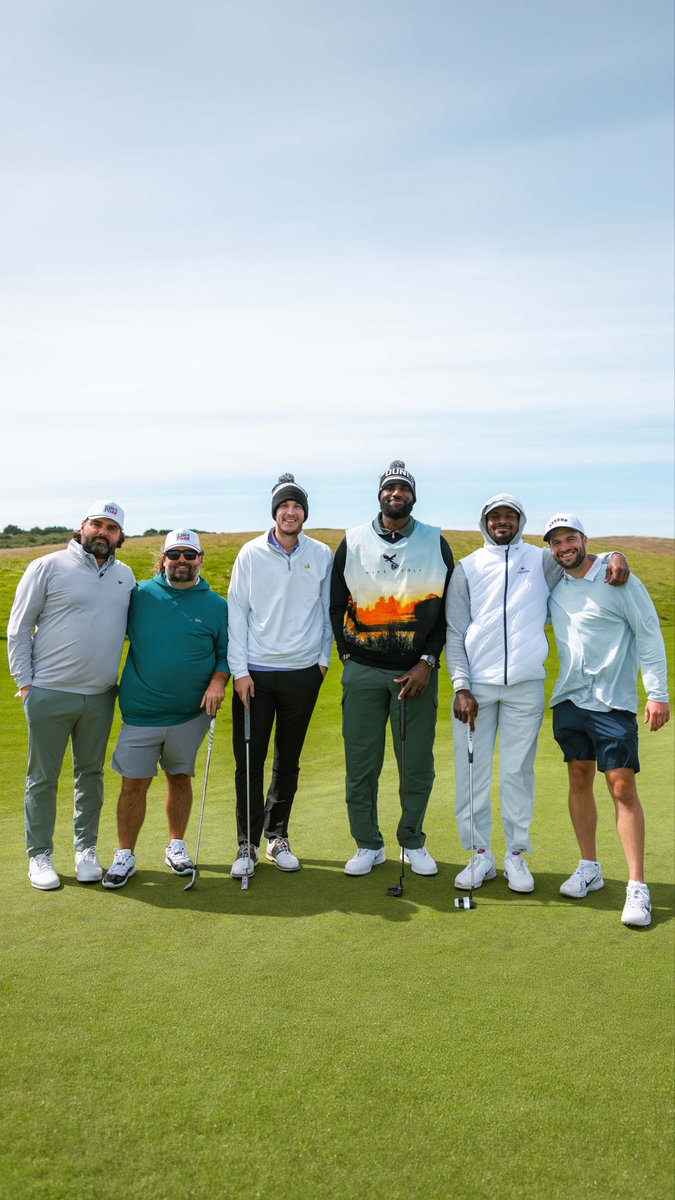 Part 2 of the match vs. bobdoessports is out now on LeBron James’ YouTube channel ‼️ This time… it’s on the big boy course. Let’s get it!! 🫡👑🏌🏾