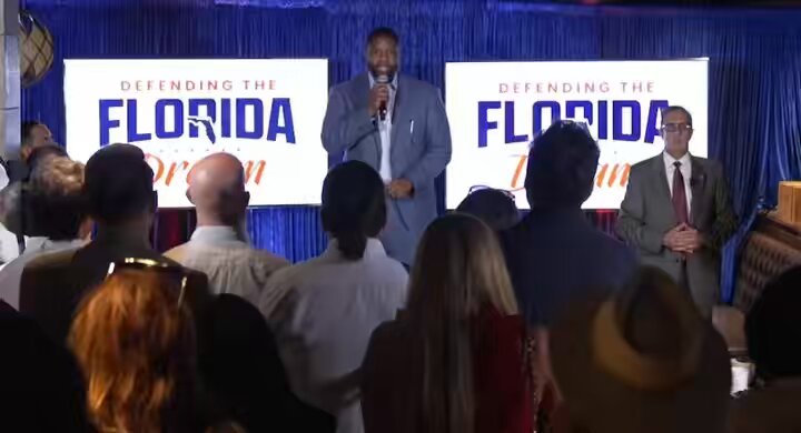 Byron Donalds says the way to make things more affordable is to make it easier for his out-of-state developer donors like Steve Wynn to build giant high rises. No mention of ending the Iran War which Byron voted for and still supports.