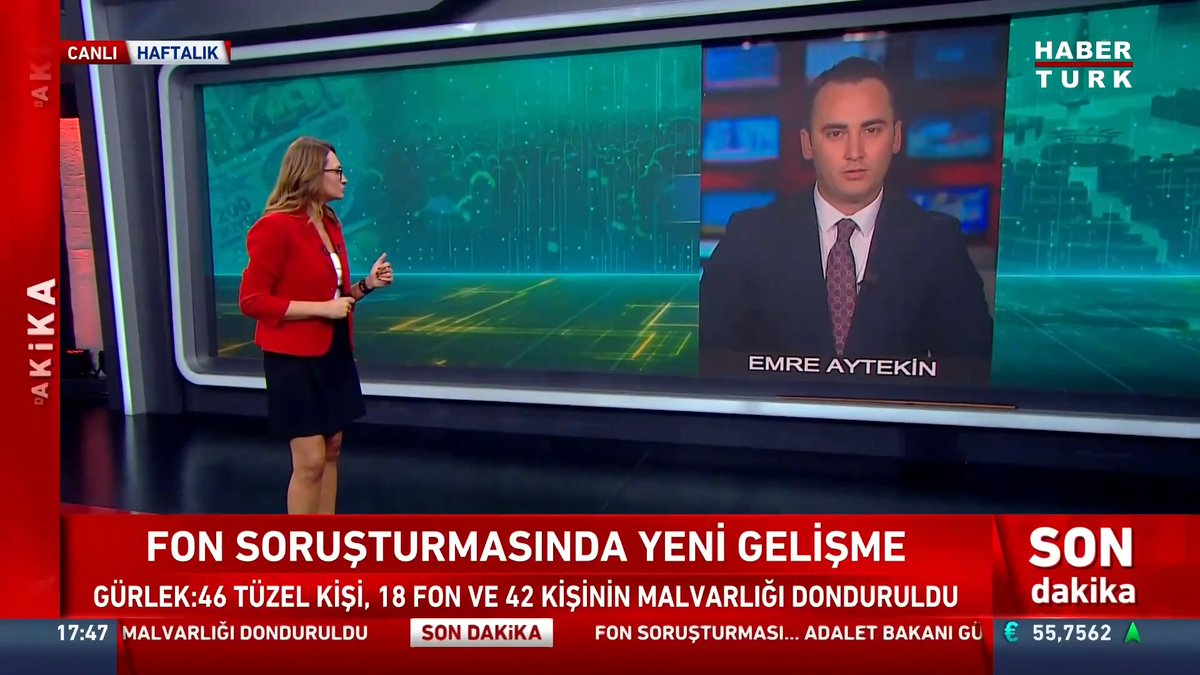 #SONDAKİKA - Fon soruşturmasında yeni gelişme Gürlek: 46 tüzel kişi, 18 fon ve 42 kişinin mal varlığı donduruldu.