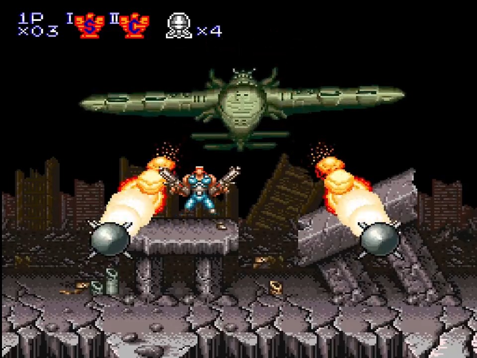 Contra III: The Alien Wars (SNES, Konami, 1992)