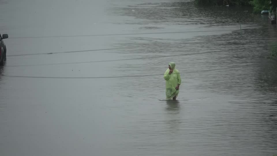 Bangkok declared a disaster zone after more than 24 hours of rainfall caused flooding, prompting residents to stock up on supplies and move vehicles to higher ground
