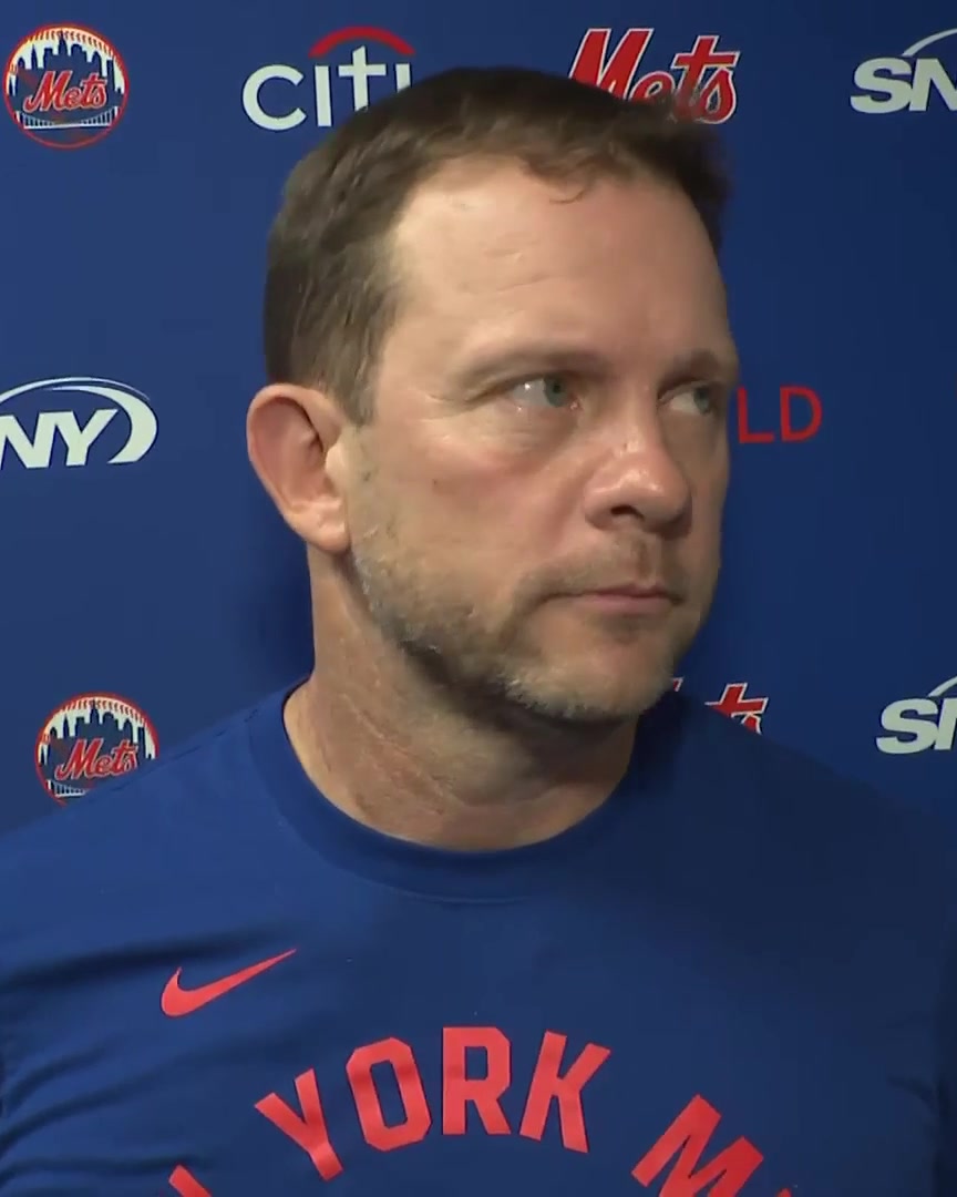 "From a roster construction perspective, as you look forward to the future, his ability to stand at short and defend the field when Francisco needs a rare day off gives us a lot of roster flexibility if it's a viable solution." Andy Green on Brett Baty playing shortstop today: