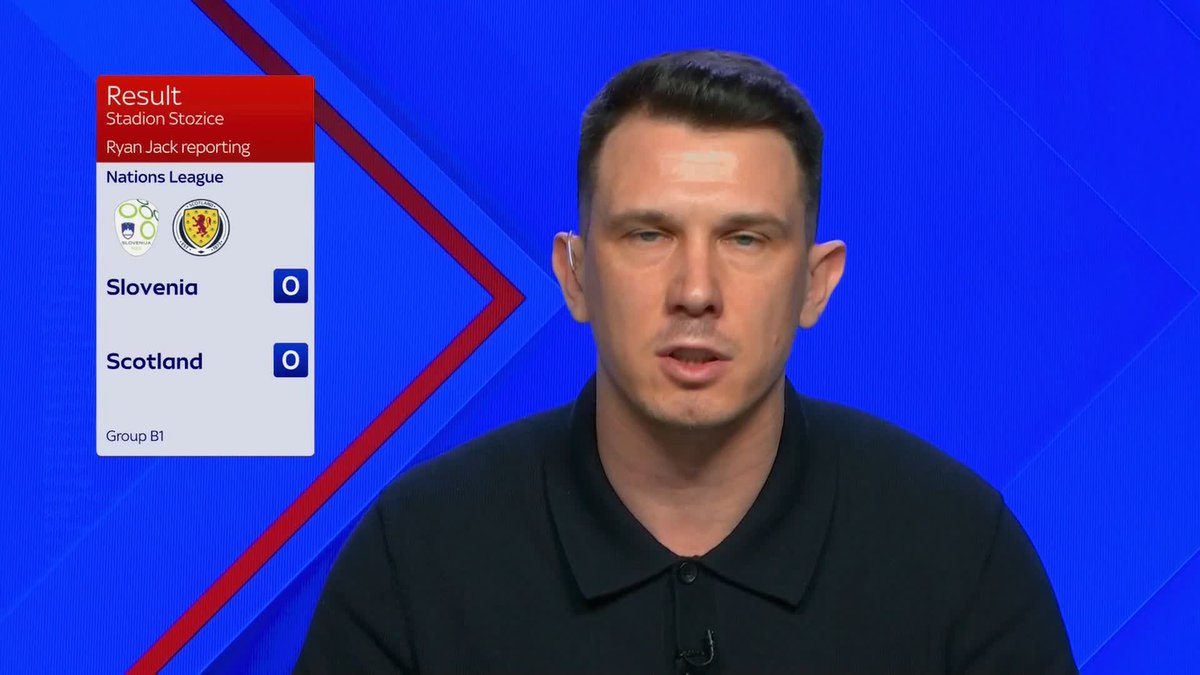 "There will be a lot of positives to take forwards" Ryan Jack reflects on Scotland's goalless draw against Slovenia in the Nations League today 💬